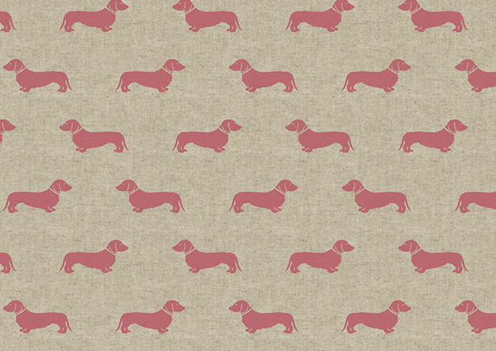 Emily Bond Peggy, Raspberry - Roller Blind - Image 6